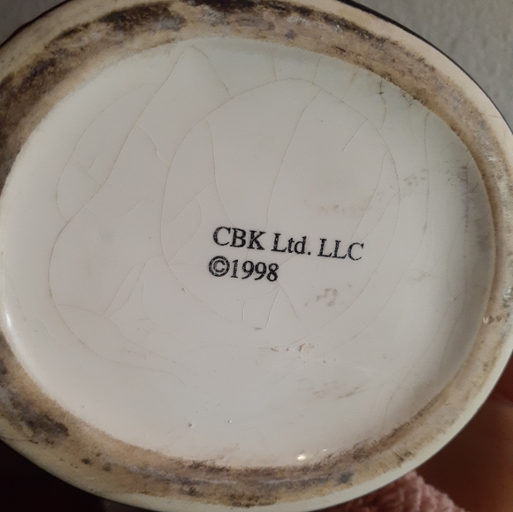 GORGEOUS VTG CBK Ceramic 8" Rooster Pitcher. - Picture 5 of 14